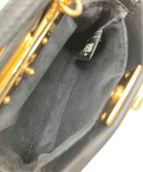 FENDI（フェンディ）FENDI (フェンディ) ピーカブーナノ2WAYバッグ ブラック サイズ:-の古着・服飾アイテム
