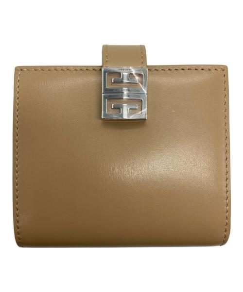 GIVENCHY（ジバンシィ）GIVENCHY (ジバンシィ) 4G SMALL WALLET ベージュの古着・服飾アイテム