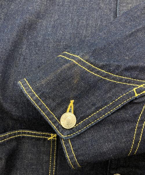 KENZO（ケンゾー）KENZO (ケンゾー) WORKWEAR DENIM JACKET POPPY ネイビー サイズ:XL 未使用品の古着・服飾アイテム