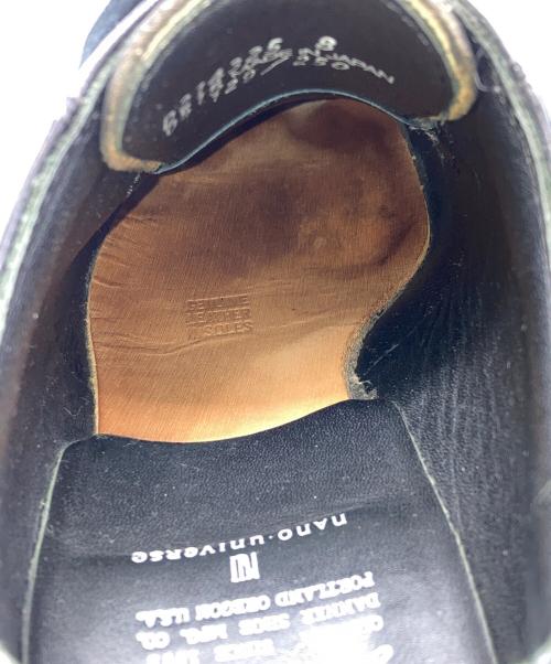 Danner（ダナー）Danner (ダナー) nano・universe (ナノ・ユニバース) 別注 ポストマン シューズ ブラック サイズ:8の古着・服飾アイテム