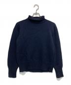 BUTCHER PRODUCTSブッチャープロダクツ）の古着「ハイネックニット」｜ネイビー