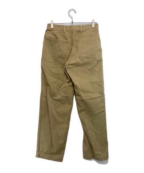 BONCOURA（ボンクラ）BONCOURA (ボンクラ) Pegtop Pants English Twill ベージュ サイズ:28の古着・服飾アイテム