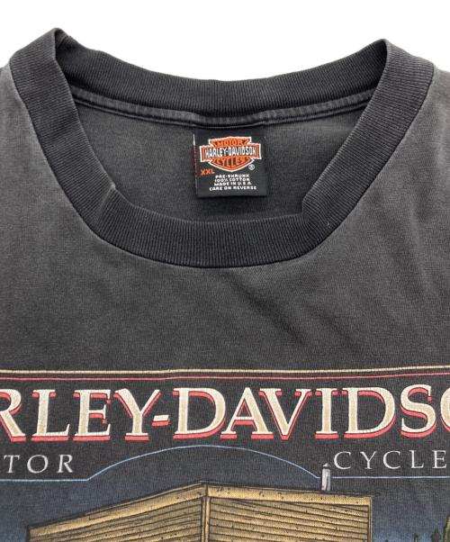 HARLEY-DAVIDSON（ハーレーダビッドソン）HARLEY-DAVIDSON (ハーレーダビッドソン) ［古着］プリントTシャツ ブラック サイズ:XXLの古着・服飾アイテム