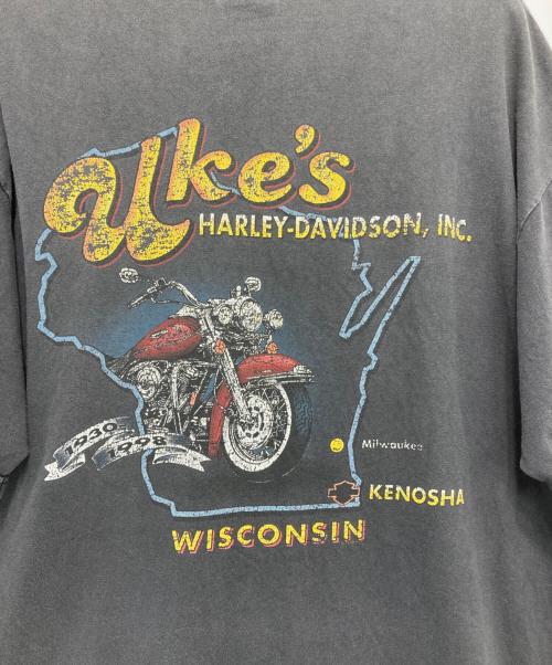 HARLEY-DAVIDSON（ハーレーダビッドソン）HARLEY-DAVIDSON (ハーレーダビッドソン) ［古着］プリントTシャツ ブラック サイズ:XXLの古着・服飾アイテム