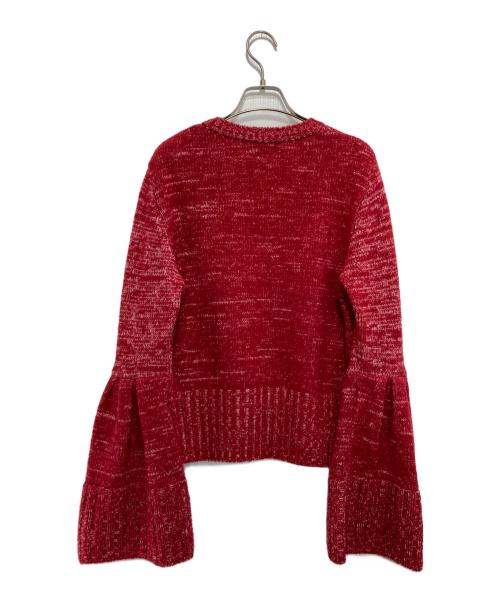 AKIRA NAKA（アキラナカ）AKIRA NAKA (アキラナカ) 変形ニット レッド サイズ:1の古着・服飾アイテム