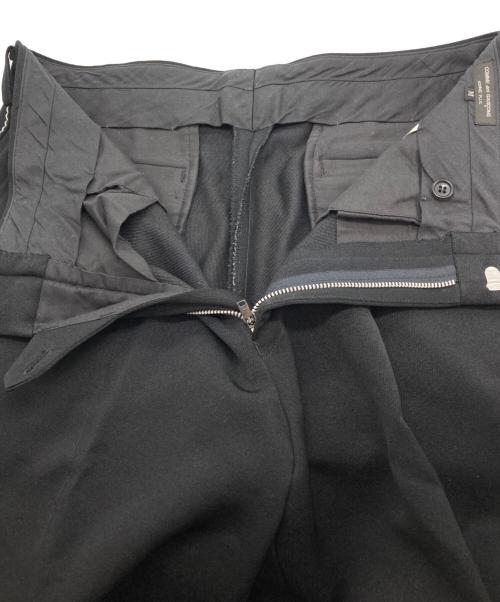 COMME des GARCONS HOMME PLUS（コムデギャルソンオムプリュス）COMME des GARCONS HOMME PLUS (コムデギャルソンオムプリュス) ステッチスラックス ブラック サイズ:Mの古着・服飾アイテム