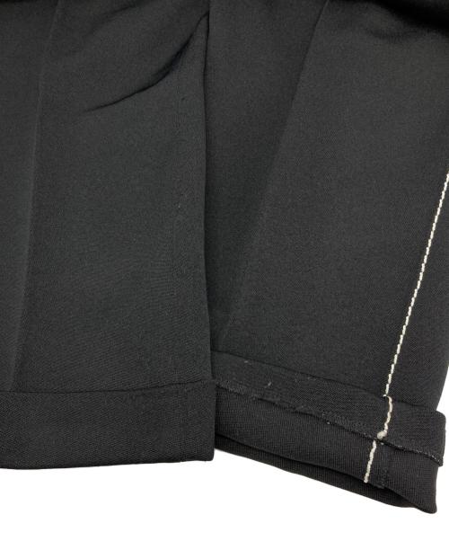 COMME des GARCONS HOMME PLUS（コムデギャルソンオムプリュス）COMME des GARCONS HOMME PLUS (コムデギャルソンオムプリュス) ステッチスラックス ブラック サイズ:Mの古着・服飾アイテム