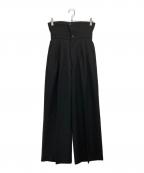THE RERACS×editionザ リラクス×エディション）の古着「BALCOLLAR WIDE SLACKS」｜ブラック