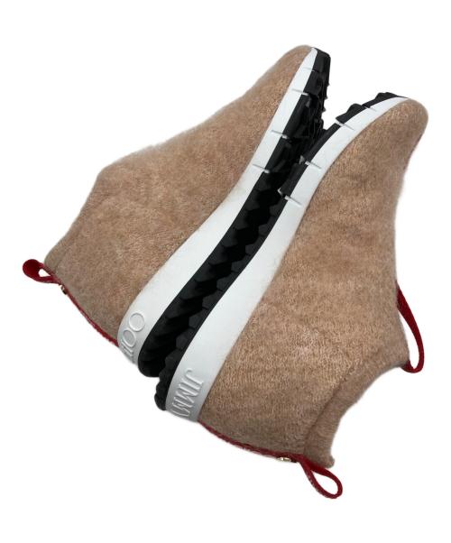 JIMMY CHOO（ジミーチュウ）JIMMY CHOO (ジミーチュウ) NORWAY.KWAスリッポン ベージュ サイズ:37の古着・服飾アイテム