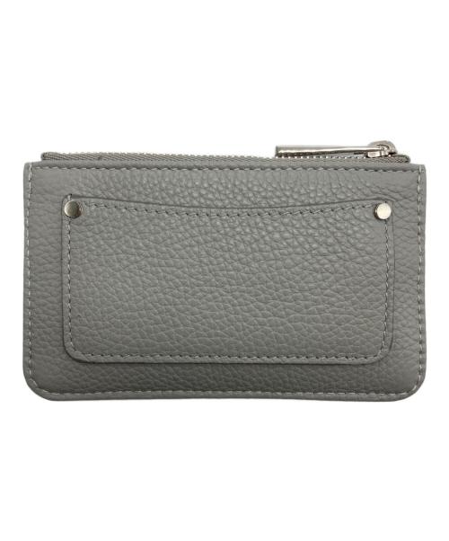 JIMMY CHOO（ジミーチュウ）JIMMY CHOO (ジミーチュウ) NANCY UUF MOONSTONE MIX/スタースタッズコインケース グレーの古着・服飾アイテム