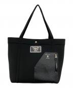 A.D.M.J.エーディーエムジェイ）の古着「ザ・マジックライト/トリコットW トートバッグ」｜ブラック
