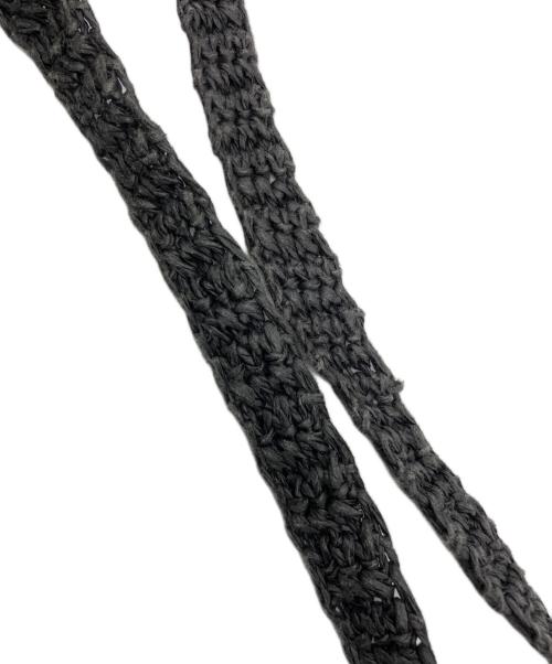 TORY BURCH（トリーバーチ）TORY BURCH (トリーバーチ) DOUBLE Tラピアトートバッグ ブラックの古着・服飾アイテム