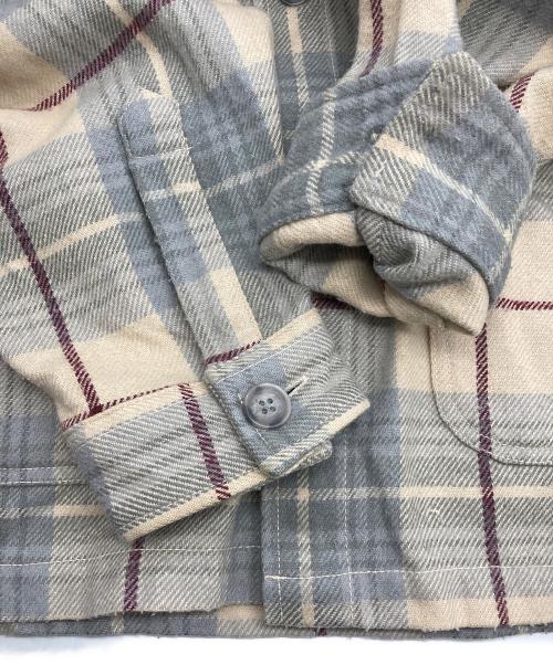 LEVI'S（リーバイス）LEVI'S (リーバイス) [古着]90's ウールチェックカバーオール ベージュ サイズ:Lの古着・服飾アイテム
