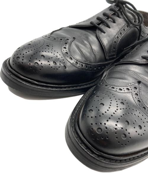 Jalan Sriwijaya（ジャランスリウァヤ）Jalan Sriwijaya (ジャランスリウァヤ) ウィングチップシューズ ブラック サイズ:8の古着・服飾アイテム