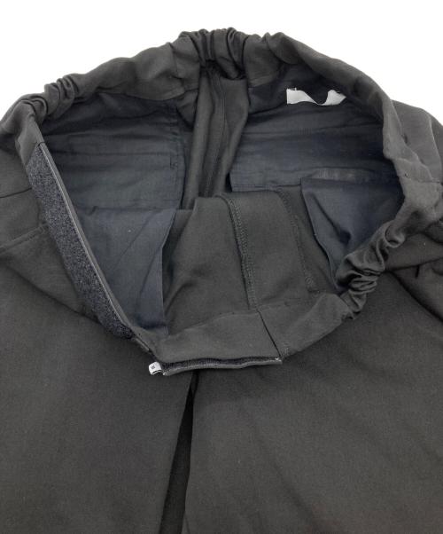 Graphpaper（グラフペーパー）Graphpaper (グラフペーパー) Selvage Wool Wide Chef Pants ブラック サイズ:Fの古着・服飾アイテム