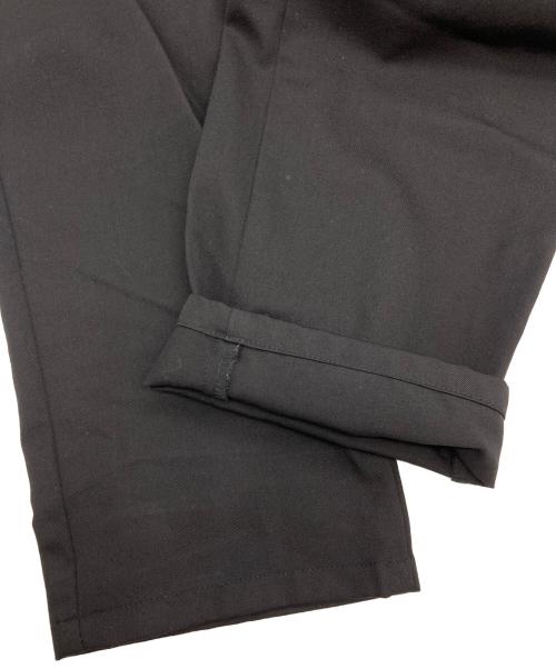 Graphpaper（グラフペーパー）Graphpaper (グラフペーパー) Selvage Wool Wide Chef Pants ブラック サイズ:Fの古着・服飾アイテム