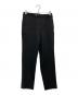 Graphpaper（グラフペーパー）の古着「Selvage Wool Wide Chef Pants」｜ブラック