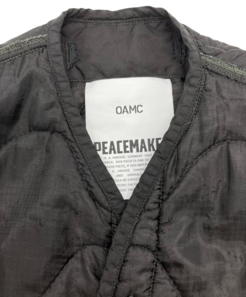 OAMC（オーエーエムシー）OAMC (オーエーエムシー) キルティングライナージャケット ブラック サイズ:Mの古着・服飾アイテム