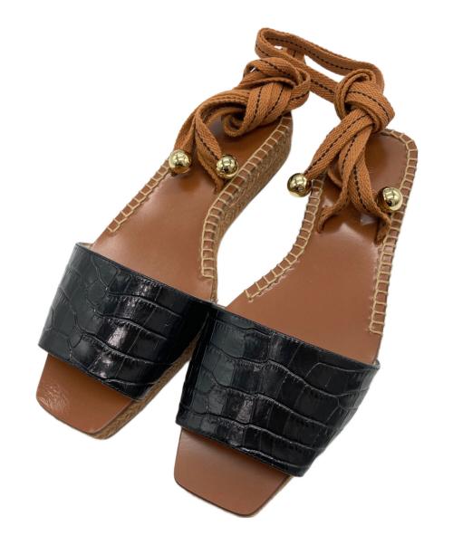 JIMMY CHOO（ジミーチュウ）JIMMY CHOO (ジミーチュウ) AISHA30 ブラック サイズ:37の古着・服飾アイテム