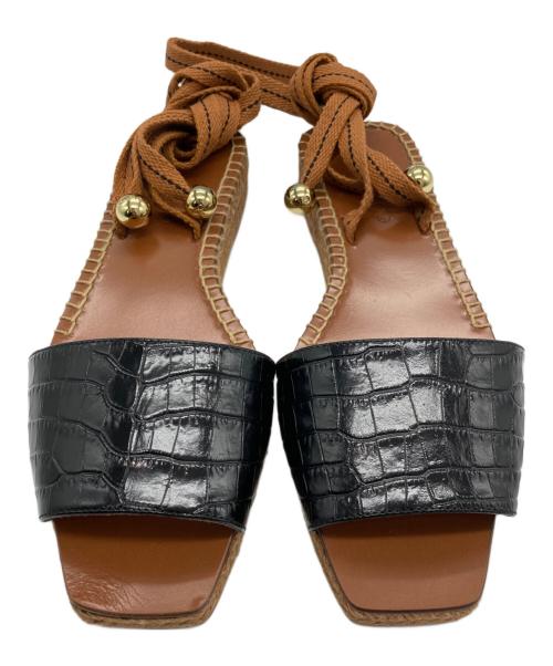 JIMMY CHOO（ジミーチュウ）JIMMY CHOO (ジミーチュウ) AISHA30 ブラック サイズ:37の古着・服飾アイテム