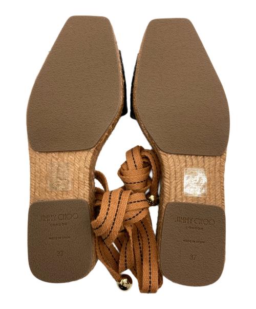 JIMMY CHOO（ジミーチュウ）JIMMY CHOO (ジミーチュウ) AISHA30 ブラック サイズ:37の古着・服飾アイテム