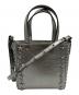 JIMMY CHOO（ジミーチュウ）の古着「MINI PEGASI/2WAYショルダーバッグ」｜シルバー