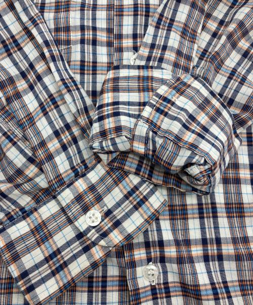 J.C.PENNY（ジェーシーペニー）J.C.PENNY (ジェーシーペニー) [古着]70's 65/35ポリコットンチェックシャツ マルチカラー サイズ: M/XLの古着・服飾アイテム