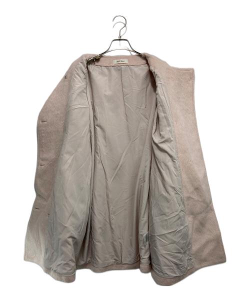 Rose Muse（ロゼミューズ）Rose Muse (ロゼミューズ) tippet muffler set coat ピンク サイズ:Mの古着・服飾アイテム