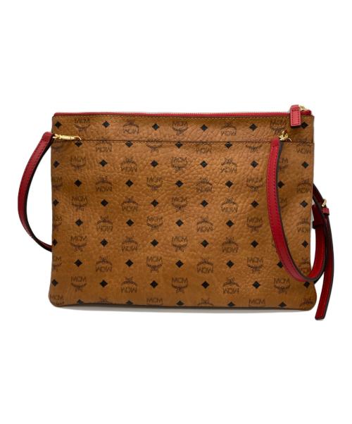 MCM（エムシーエム）MCM (エムシーエム) 2WAYショルダーバッグ ブラウンの古着・服飾アイテム