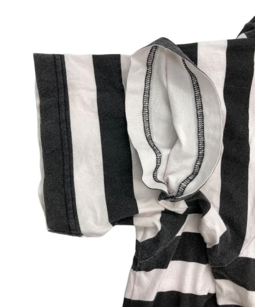 SUPREME（シュプリーム）SUPREME (シュプリーム) Pink Panther Strip Top Tシャツ ブラック×ホワイト サイズ:Lの古着・服飾アイテム