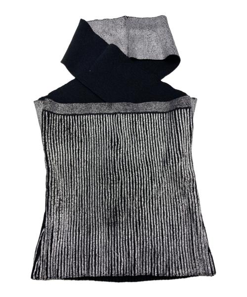 melt the lady（メルトザレディ）MELT THE LADY (メルトザレディ) metallic tops シルバー サイズ:Fの古着・服飾アイテム