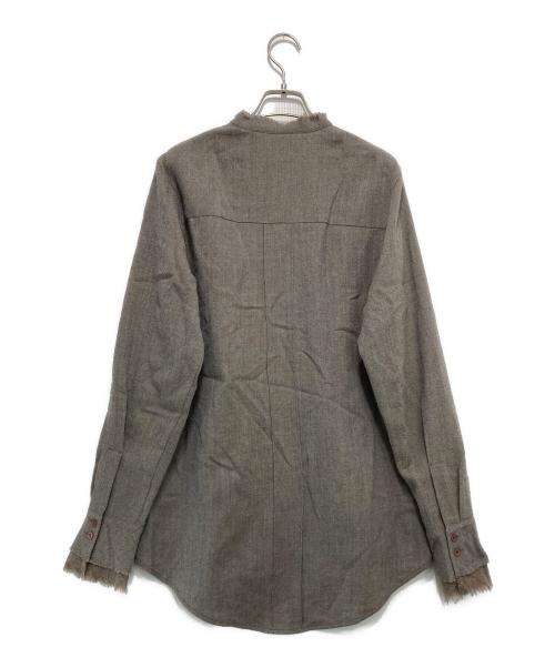 TODAYFUL（トゥデイフル）TODAYFUL (トゥデイフル) Wool Gauze Shirts ブラウン サイズ:Fの古着・服飾アイテム