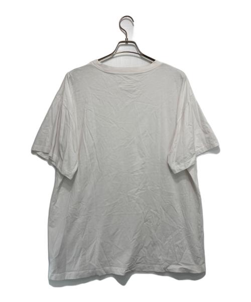 MM6 Maison Margiela（エムエムシックスメゾンマルジェラ）MM6 Maison Margiela (エムエムシックスメゾンマルジェラ) ナンバーロゴTシャツ ホワイト サイズ:ｌの古着・服飾アイテム