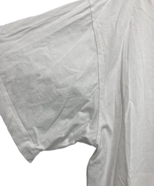 MM6 Maison Margiela（エムエムシックスメゾンマルジェラ）MM6 Maison Margiela (エムエムシックスメゾンマルジェラ) ナンバーロゴTシャツ ホワイト サイズ:ｌの古着・服飾アイテム