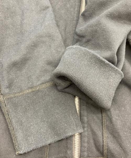 REIGNING CHAMP（レイニングチャンプ）REIGNING CHAMP (レイニングチャンプ) Midweight Terry Slim Zip Hoodie - Original ブラック サイズ:XLの古着・服飾アイテム