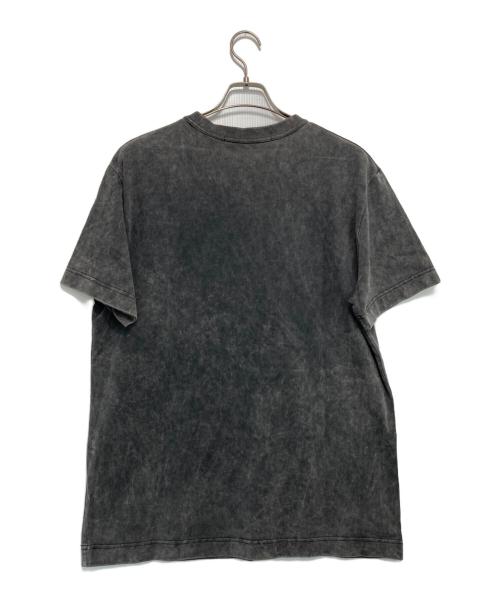 ALEXANDER WANG（アレキサンダー・ワン）ALEXANDER WANG (アレキサンダーワン) SHORT SLEEVE TEE WITH PRINTED SLOGAN グレー サイズ:Lの古着・服飾アイテム