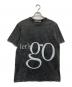 ALEXANDER WANG（アレキサンダーワン）の古着「SHORT SLEEVE TEE WITH PRINTED SLOGAN」｜グレー