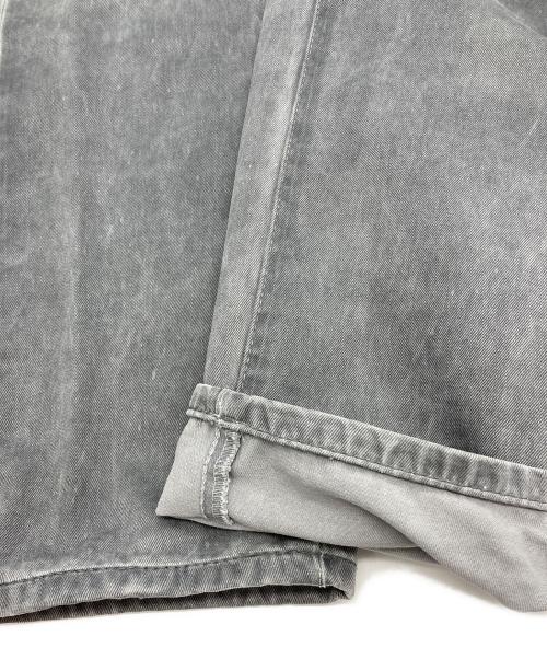 DIOR HOMME（ディオール オム）Dior Homme (ディオール オム) 加工ストレートスリムデニムパンツ グレー サイズ:27の古着・服飾アイテム