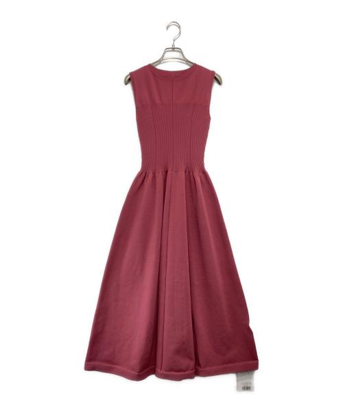 Apuweiser-riche（アプワイザーリッシェ）Apuweiser-riche (アプワイザーリッシェ) ホールガーメントビスチェ切替ワンピース ピンク 未使用品の古着・服飾アイテム