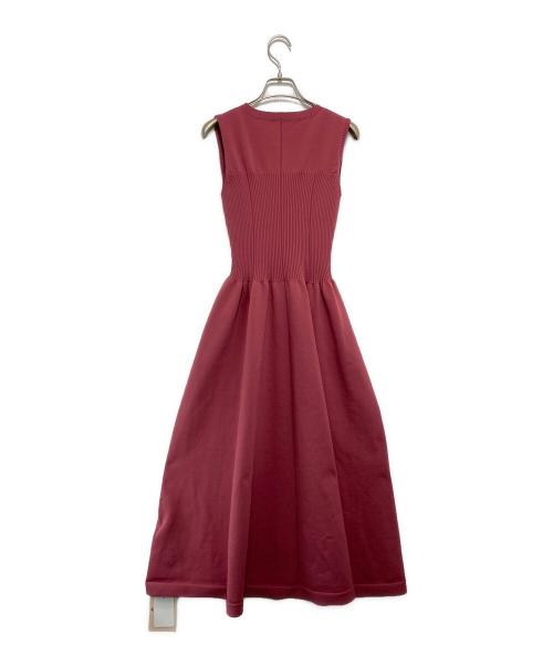 Apuweiser-riche（アプワイザーリッシェ）Apuweiser-riche (アプワイザーリッシェ) ホールガーメントビスチェ切替ワンピース ピンク 未使用品の古着・服飾アイテム