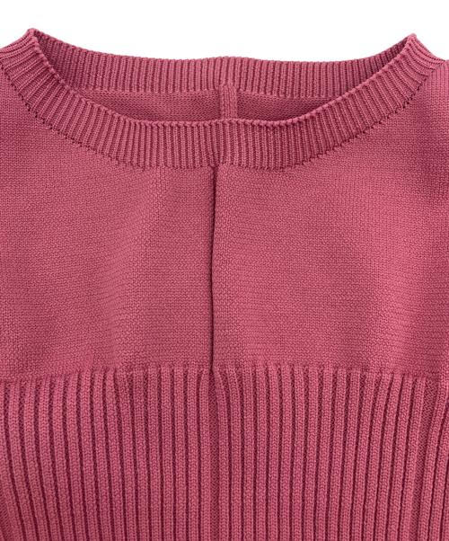 Apuweiser-riche（アプワイザーリッシェ）Apuweiser-riche (アプワイザーリッシェ) ホールガーメントビスチェ切替ワンピース ピンク 未使用品の古着・服飾アイテム