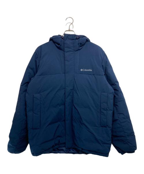 Columbia（コロンビア）Columbia (コロンビア) Aldercrest Down Hooded Jacket ネイビー サイズ:Mの古着・服飾アイテム