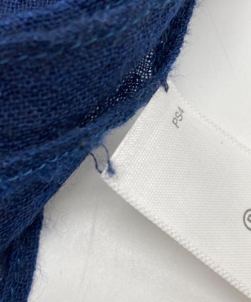 PAUL SMITH（ポールスミス）Paul Smith (ポールスミス) 総柄ストール ブルーの古着・服飾アイテム