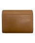 POLO RALPH LAUREN (ポロ・ラルフローレン) Small leather purse with accent clasp ベージュ：10000円