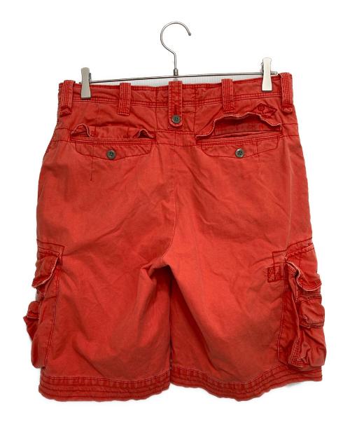 POLO RALPH LAUREN（ポロ・ラルフローレン）POLO RALPH LAUREN (ポロ・ラルフローレン) 90s ハーフカーゴパンツ レッド サイズ:32の古着・服飾アイテム