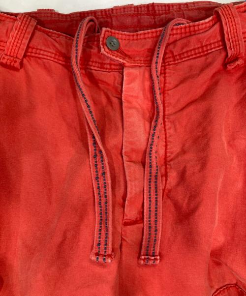 POLO RALPH LAUREN（ポロ・ラルフローレン）POLO RALPH LAUREN (ポロ・ラルフローレン) 90s ハーフカーゴパンツ レッド サイズ:32の古着・服飾アイテム