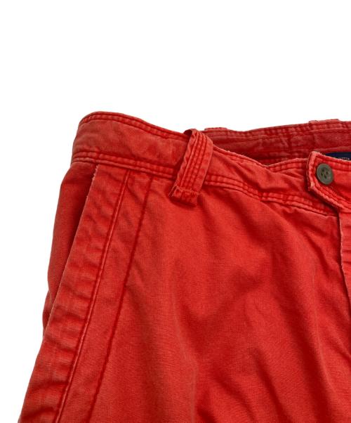 POLO RALPH LAUREN（ポロ・ラルフローレン）POLO RALPH LAUREN (ポロ・ラルフローレン) 90s ハーフカーゴパンツ レッド サイズ:32の古着・服飾アイテム