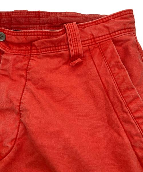 POLO RALPH LAUREN（ポロ・ラルフローレン）POLO RALPH LAUREN (ポロ・ラルフローレン) 90s ハーフカーゴパンツ レッド サイズ:32の古着・服飾アイテム