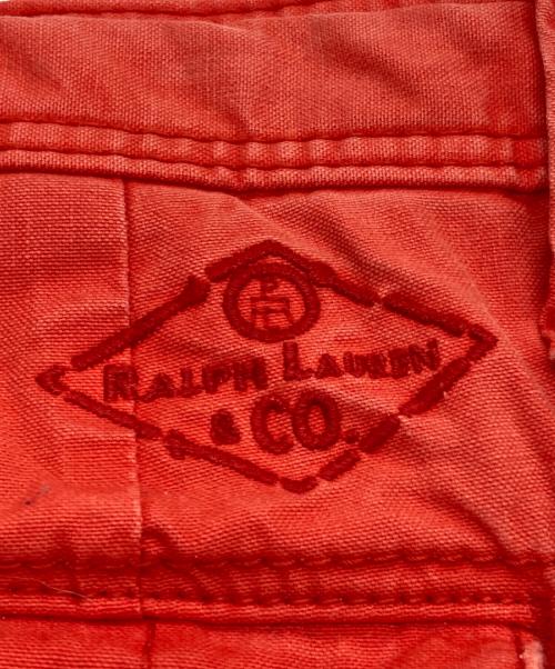 POLO RALPH LAUREN（ポロ・ラルフローレン）POLO RALPH LAUREN (ポロ・ラルフローレン) 90s ハーフカーゴパンツ レッド サイズ:32の古着・服飾アイテム