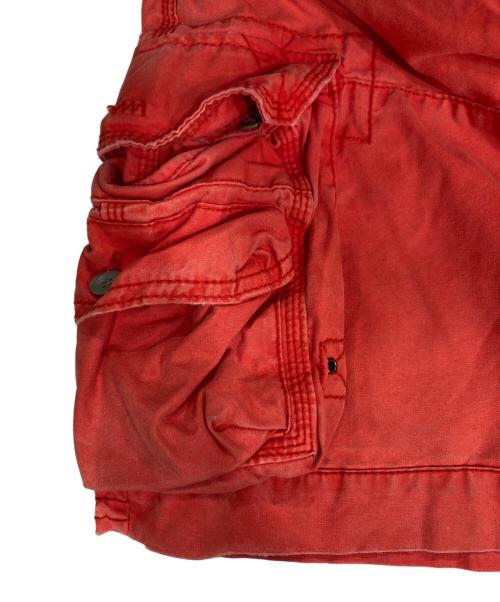 POLO RALPH LAUREN（ポロ・ラルフローレン）POLO RALPH LAUREN (ポロ・ラルフローレン) 90s ハーフカーゴパンツ レッド サイズ:32の古着・服飾アイテム
